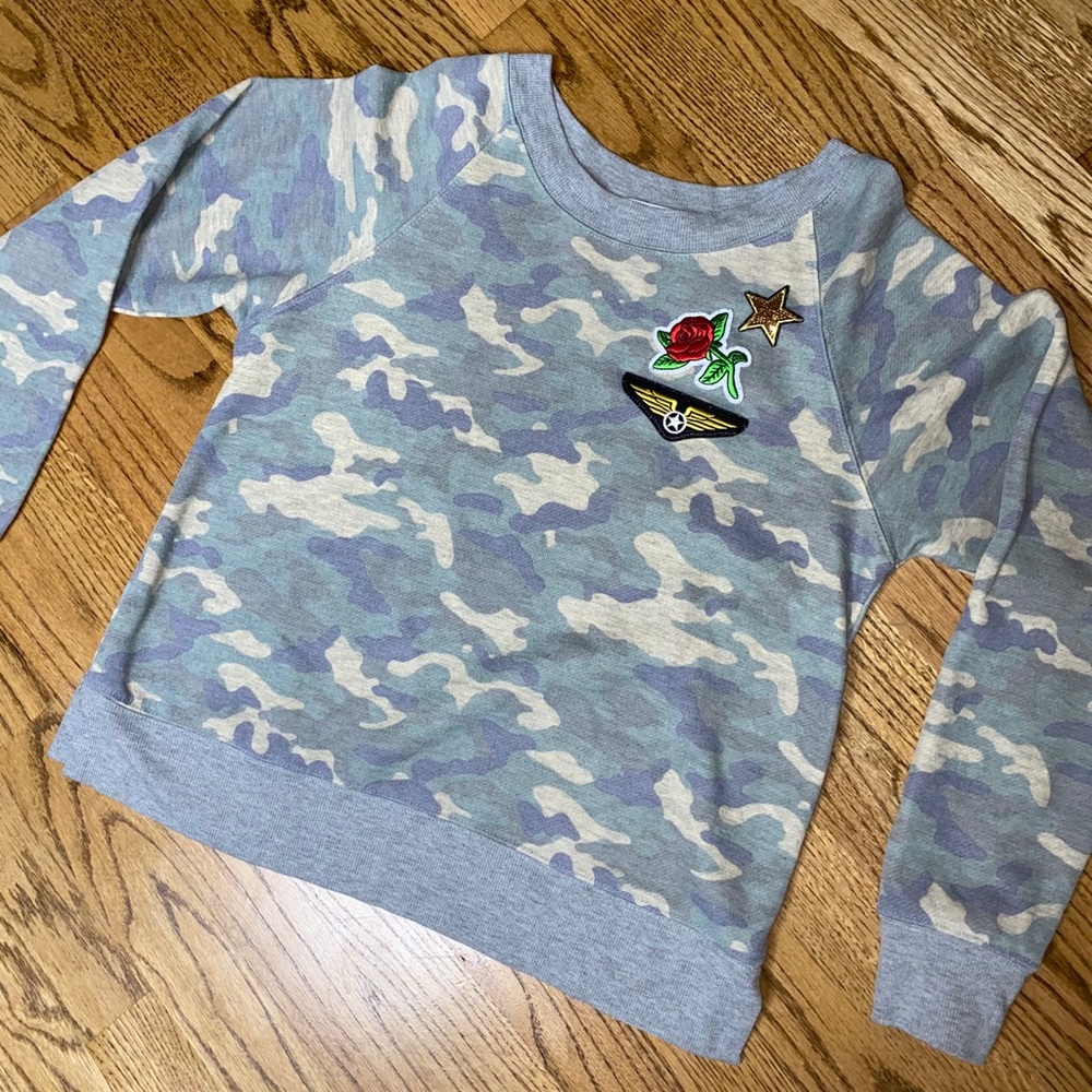 Camouflage crewneck